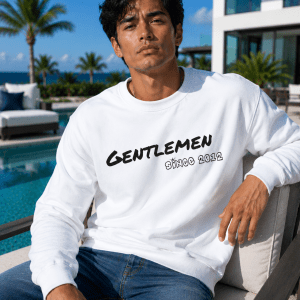 Gentlemen Animated Crew Neck Sweatshirt