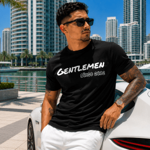 Gentlemen Animated Crew Neck Tee
