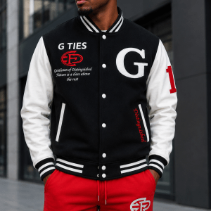G.O.D.N. "G Ties" Letterman Jacket
